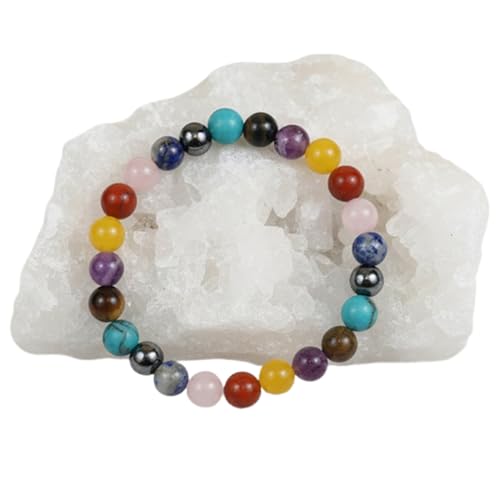Image of Stone Bracelet for Men & Women | Natural Crystal for Wealth | Protection | Confidence & Success | Adjustable Healing Bracelet for Meditation | Reiki & Spiritual Energy
