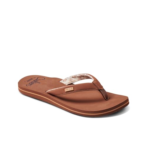 Reef Women's Cushion Sands Flip-Flop, espresso, 42.5 EU