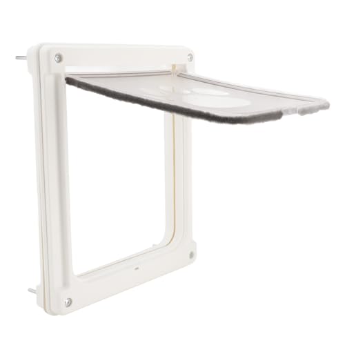 Porta para Animais de Estimação, Porta Elegante para Gatos Internos e Externos, e Silenciosa de 2 Vi
