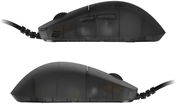 ENDGAME GEAR OP1 8k v2 Dark Frost – eSports Gaming Mouse with Cable, 30K DPI Optical Sensor, 8000Hz Polling, Hot-Swappable Switches & Claw-Grip Design
