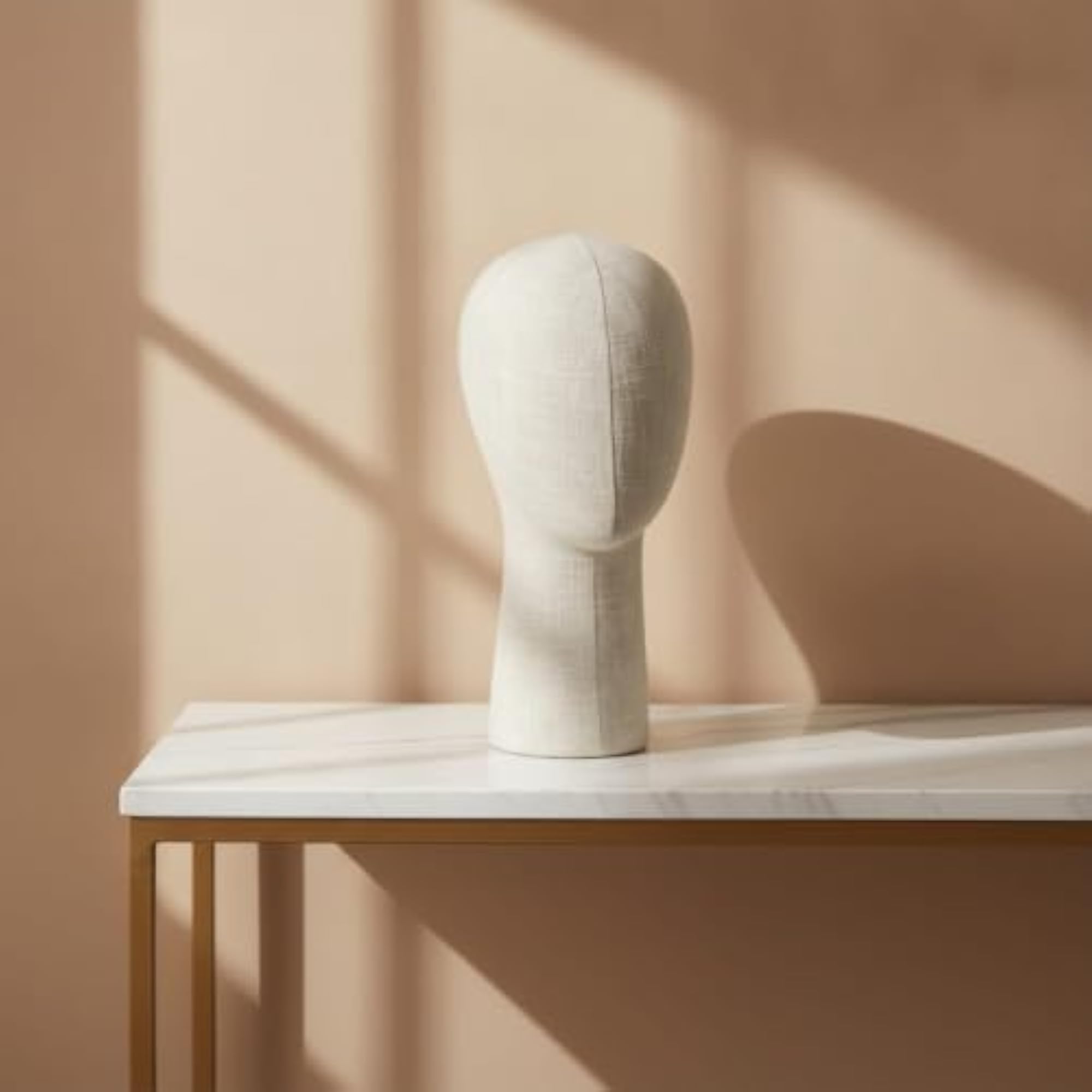 Tabletop Bust Freestanding Hat Display Stand for Hairstylists