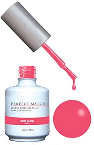 Lechat Perfect Match Gel Polish & Nail Lacquer Rose Glow - .5oz Pms150