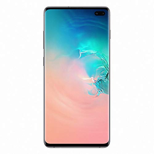 Samsung Galaxy S10 Plus - Smartphone portable débloqué 4G (Ecran : 6,4 pouces - 128 Go - Double Nano-SIM - Android) - Blanc