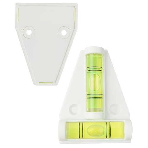 Nivel T Tipo Spirit, magnético, Nivel Práctico Pequeño Cruzado, Furgonetas, Bidireccional Autocaravana, Rampa De leveling Caravana, con imán, Accesorios De Furgoneta Camper, Mini Spirit Level