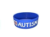 Glow in The Dark Autism Medical Alert Safety Wristband (5.5 inches)