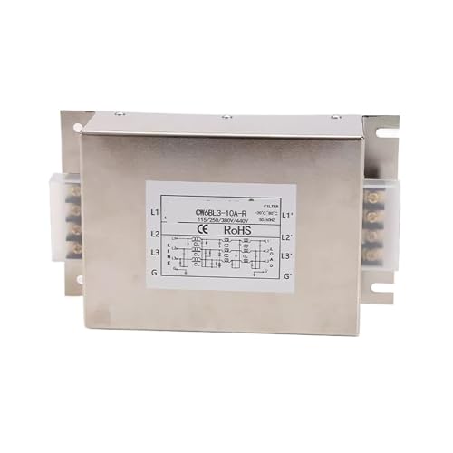 Evite fallos en servomotor con el filtro de potencia de entrada trifásico CW6BL3