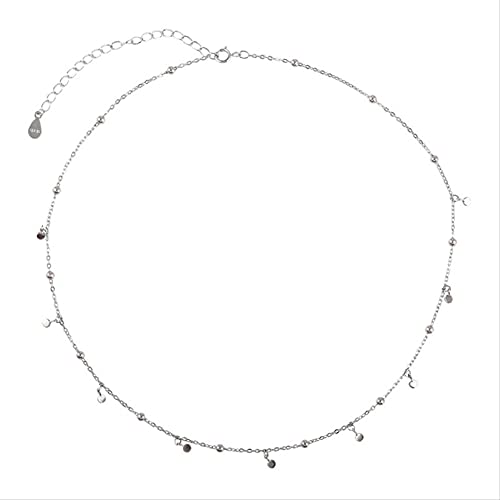 Collier multi-cercles en perles, bijoux de fête pour femmes et chaîne de clavicule