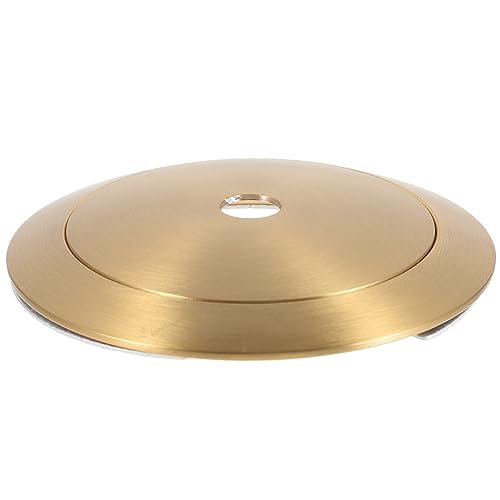 ETHZZLE Lamp Shade Retaining Ring Set 3 Pieces Brass Light Socket Ring 10cm Lampshade Fitting for E27 E14 G9 Bulb Holders, Compatible Lamp Holder Lock and Light Fixture Accessories