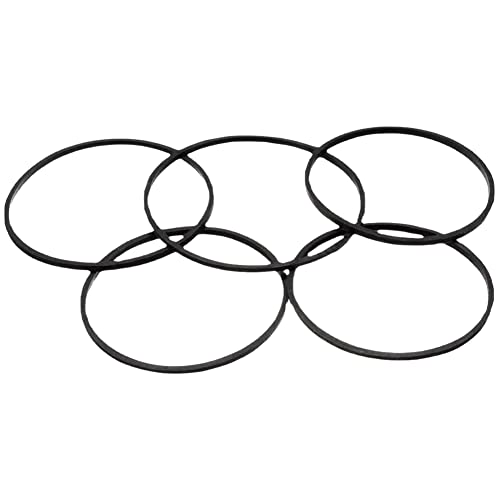 Peowuieu 50PCS Universal Mix Cassette Tape Machine Belts Assorted Common Flat Rubber Belt for Recorders CD DVD Drive - Image 5