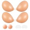 Sticky Bra Silicone Strapless Invisible Bras for Women Backless Push Up for Breasts Comfortable and Reusable