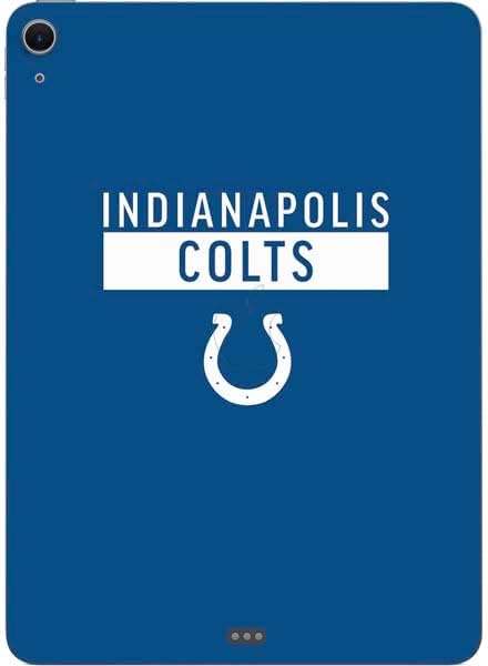 Skinit Decal Tablet Skin Compatible with iPad Air 11in (2024-2025) - Officially Licensed NFL Indianapolis Colts Blue Performance Series Design