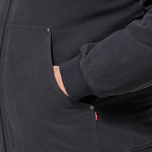 Image of Levi's Men's Workwear Cotton Canvas Hooded Bomber Jacket