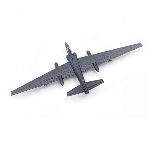 Modelo de avión U-2 escala 1/144 gris en miniatura coleccionable 6