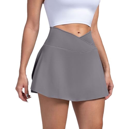 theredthread S mini skort pareo グレー theredthread グレー S mini