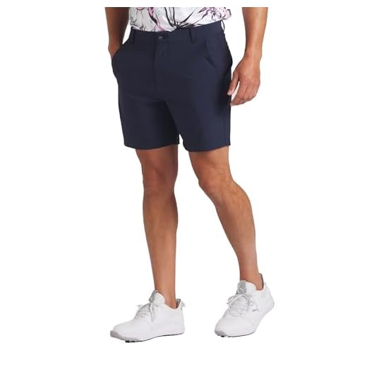 PUMA Men's Golf Shorts, Deep Navy, 33W x 7L