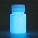 Produktbild Hochglanz-Leuchtfarbe Wasserdichtes, langlebiges, fluoreszierendes, flüssiges Leuchtpulver Leuchtfarbe auf Wasserbasis - Blau