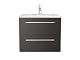 Waschbecken mit Unterschrank Sieper – Waschtischunterschrank 60 x 50 cm