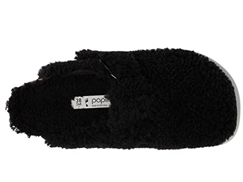 Birkenstock Women's Boston Big Buckle Teddy By Papillio, Black, 7 Medium Us #TOP1