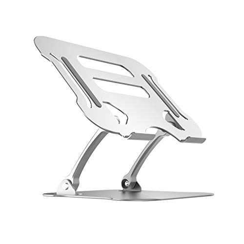 Laptop-Ständer mit stufenlos einstellbarer Höhe, Multi-Winkel, Laptop-Riser mit Wärme-Entlüftung für MacBook Pro/Air Surface Laptop HP Notebook