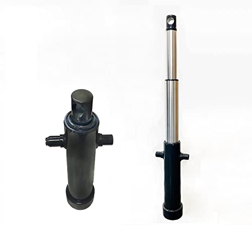 Cilindro telescópico de acción simple 620 mm de carrera 5,8 t Cover
