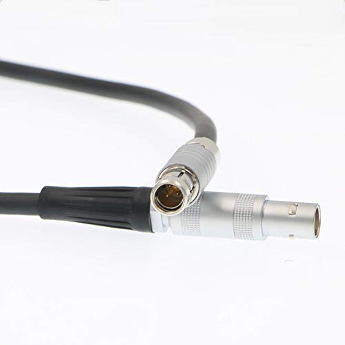 Uonecn 3-Pin Male to 2-Pin Male 2-Pin Female Cable for ARRI Heden Cmotion Compact Remote Run Stop Record Cable