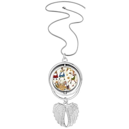 Collier ailes d'ange et pendentif Allemagne, portez vos souvenirs près du cœur