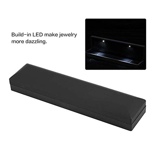 Boîte à Bijoux Lumineuse LED pour Cadeau de Mariage et Saint Valentin