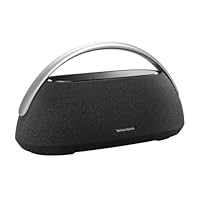 Harman Kardon Go + Play 3, Superior Sound Performance with Three-Way Speakers, Signature Design Elegantly Crafted with Premium Materials, Built-in Battery, Bluetooth Music Streaming, Black