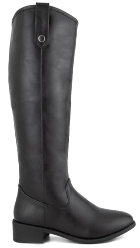 LONDON FOG Womens Irie Riding Boot, Regular and Wide Calf colors available2