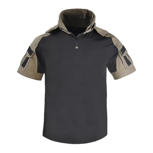 T-shirt de combat homme CP Camo pour éliminer la transpiration en chasse