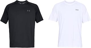 Under Armour Men Tech 2. Shortsleeve, Light and Breathable Sports T-Shirt & Men Tech 2. Shortsleeve, Light and Breathable Sports T-Shirt, Gym Clothes with Anti-Odour Technology