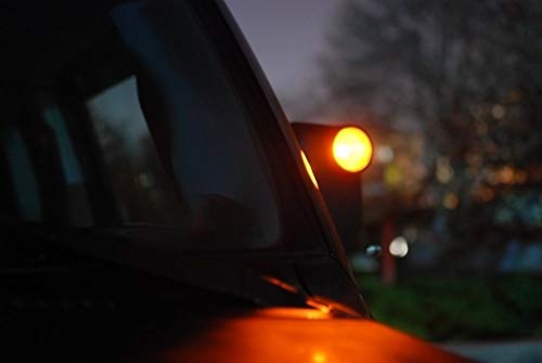 iJDMTOY Bombillas LED de Espejo Lateral Ámbar para Toyota FJ Cruiser miniatura 5