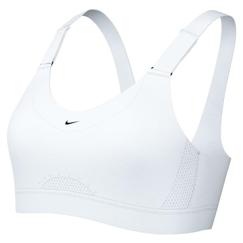 NIKE W NK DF Alpha HS Bra: reduce el impacto y entrena sin rebote