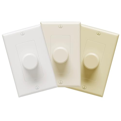 Russound ALT70V50 50W 70V Volume Control White Light Almond Ivory