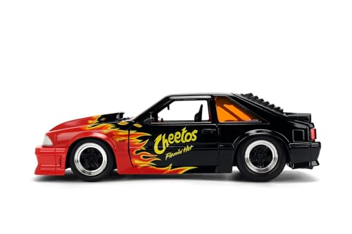 Jada Flamin’ Hot Cheetos 1989 Ford Mustang 1:24 Die-Cast miniatura 5