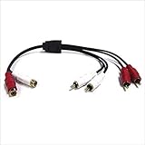 カモン RCAオーディオ2分配ケーブル(メス-オスx2) ODF-Y