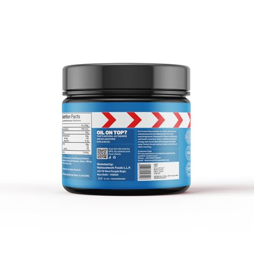 Image of Chase High Protein Peanut Butter Creamy 1kg | With Isolate Whey & 300g Protein in Jar | 12g Per Serve | Smooth Biscoft Flavour with Chunks | Healthy Nut Butter Spread for Breakfast, Fitness, Gym