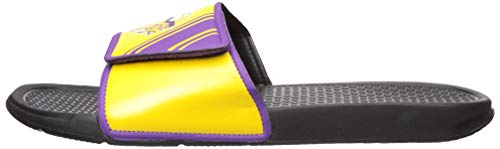 Image of FOCO mens NFL Team Logo Legacy Sport Slide Sandals