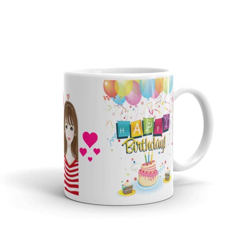 Image of Printed Coffee Mug Princess are Born in September Gift for Birthday | Christmas | New Year - 350ml Capacity - (MD9110)