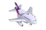 Daron Hawaiian Pullback Airplane – Light & Sound Jet Toy with Electronic Take-Off, 4¼-Inch Plastic Aircraft for Kids Ages 3+ – New Livery