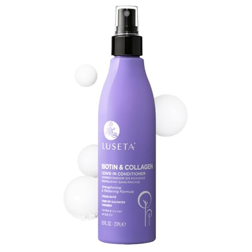 Luseta Biotin Leave in Conditioner Volumizer for Dry & Fine Hair 8.5Fl Oz