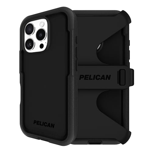Pelican Voyager iPhone 16 Pro Case - Rugged MagSafe Phone Case - Black - image 7