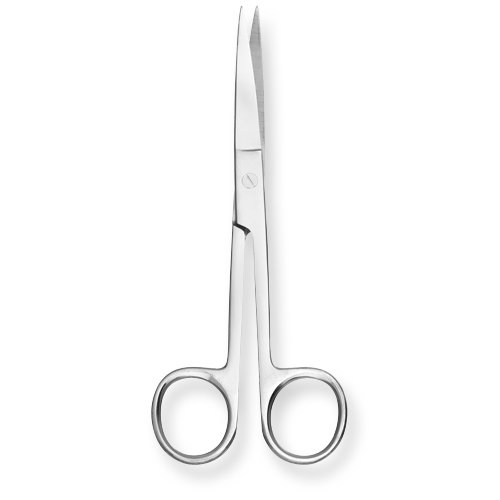 NonSterile Sharp Straight Scissor, 51/2" Length, For Single Use (Pack