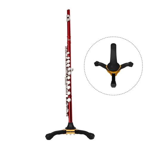 Trépied saxophone soprano pour scène et studio - Support stable flûte et clarinette - 2