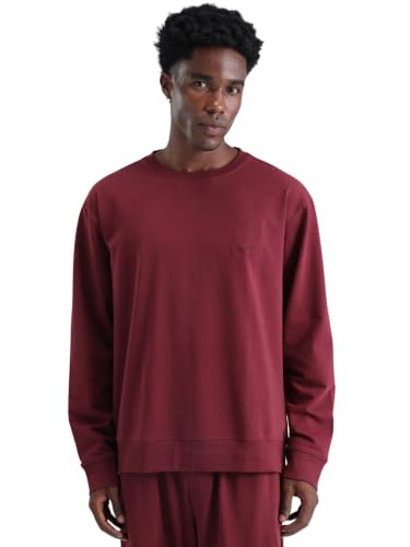 Image of CAVA Men's Everywear Oversized Sweatshirt for Men | Cozy Soft Terry Pullover, Casual Loungewear Top, Relaxed Fit for Layering, Home, Travel & Street Style