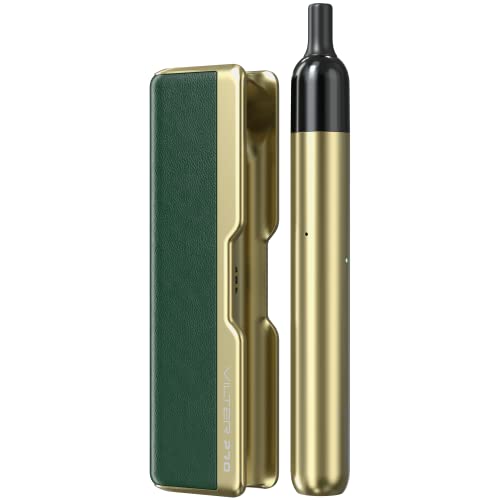 Système de pod Aspire Vilter Pro finitions gold et hunter green haut de gamme