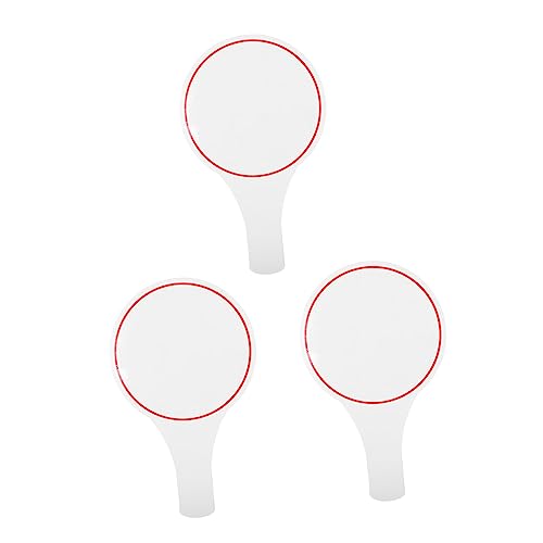 Angoily 3 piezas tablero borrable en blanco para jueces
