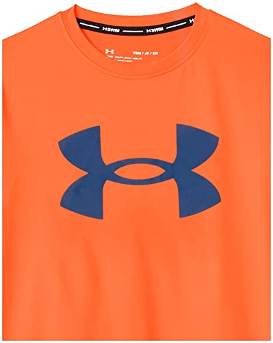 Rashguard Under Armour de alta resistencia Blaze Orange YMD 2