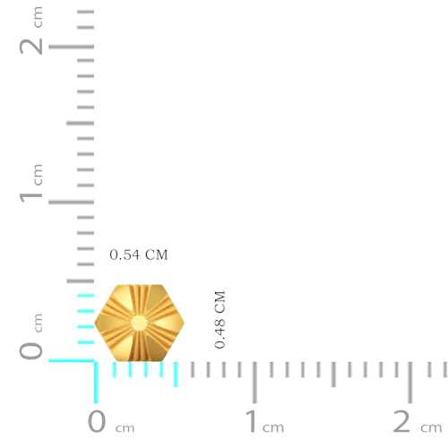 Image of Joyalukkas 22 kt (916) Geometric Gold Nosepin