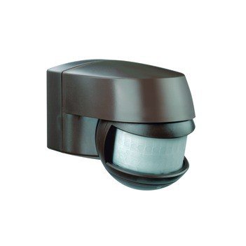 ESYLUX EM10025327 - Rilevatore di movimento a parete 200°, colore: Marrone IP44